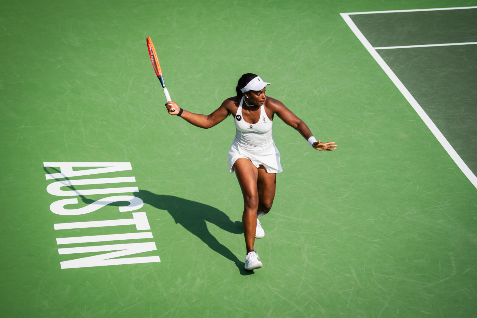 Sloane Stephens plays in Austin.